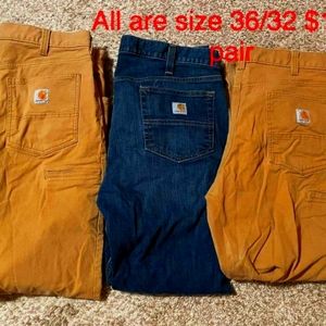 Mens carhartt jeans